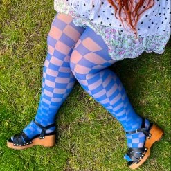 Calzifico Toninelli Racy Tights - True Blue