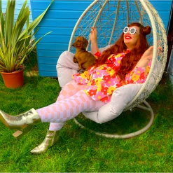 Calzifico Toninelli Racy Tights - White WHAT'S NEW