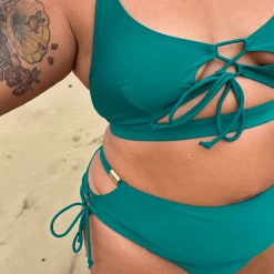 Playful Promises Bikini Top - What Babe? - Teal