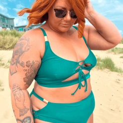 Playful Promises Bikini Top - What Babe? - Teal