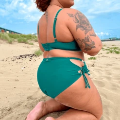 Playful Promises Bikini Bottoms - What Babe? - Teal