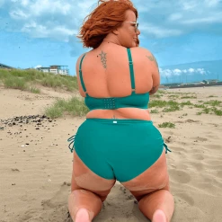 Playful Promises Bikini Bottoms - What Babe? - Teal