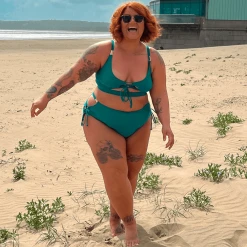 Playful Promises Bikini Bottoms - What Babe? - Teal