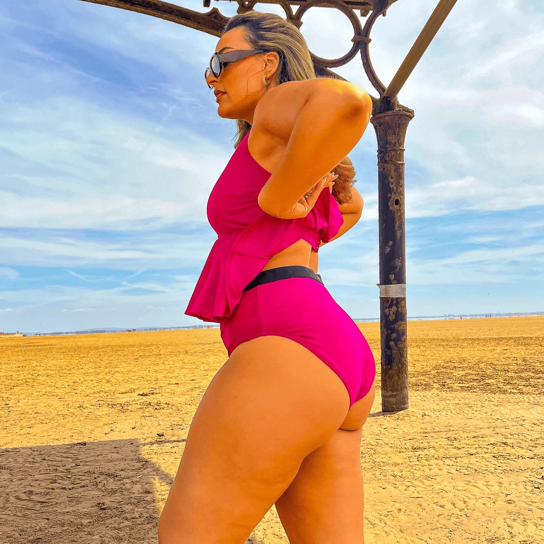 Playful Promises Bikini Bottoms - Hasta La Vista - Hot Pink WHAT'S NEW