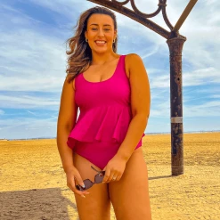 Playful Promises Bikini Top - Who You Gonna Call? - Hot Pink WHAT'S NEW