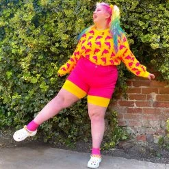 Calzifico Toninelli Stay Cool Chub Rub Shorts - Lemon