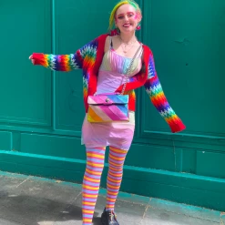 Calzifico Toninelli Opaque Tights - Pride - Janelle