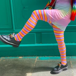 Calzifico Toninelli Opaque Tights - Pride - Janelle