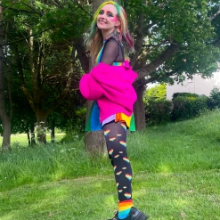 Calzifico Toninelli WHAT'S NEW Opaque Tights - Pride - Love Is Love