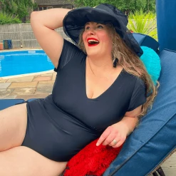 Playful Promises WHAT'S NEW Swimsuit - Show Me The Money - Black