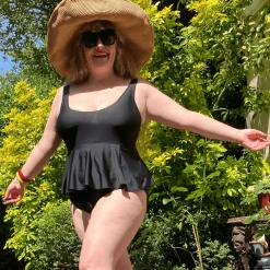 Playful Promises Bikini Top - Who You Gonna Call? - Black WHAT'S NEW