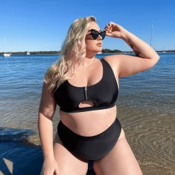 Playful Promises WHAT'S NEW Bikini Top - Hasta La Vista - Black