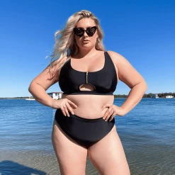 Playful Promises Bikini Bottoms - Hasta La Vista - Black