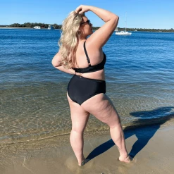 Playful Promises Bikini Bottoms - Hasta La Vista - Black