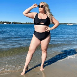 Playful Promises WHAT'S NEW Bikini Top - Hasta La Vista - Black