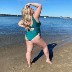 Playful Promises Swimsuit - I'll Fly With You - Teal