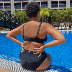 Playful Promises WHAT'S NEW Bikini Top - Hasta La Vista - Black