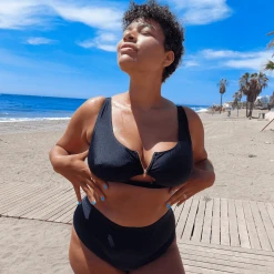 Playful Promises WHAT'S NEW Bikini Top - Hasta La Vista - Black