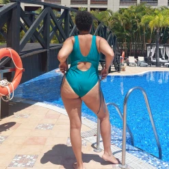 Playful Promises Swimsuit - I'll Fly With You - Teal