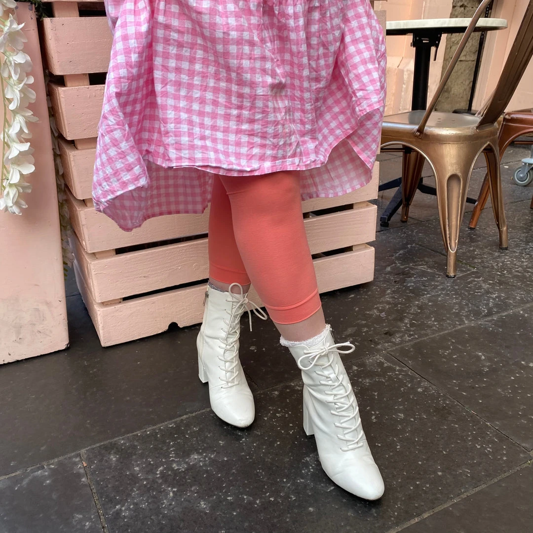 Calzifico Toninelli Opaque Footless Tights - Abricot