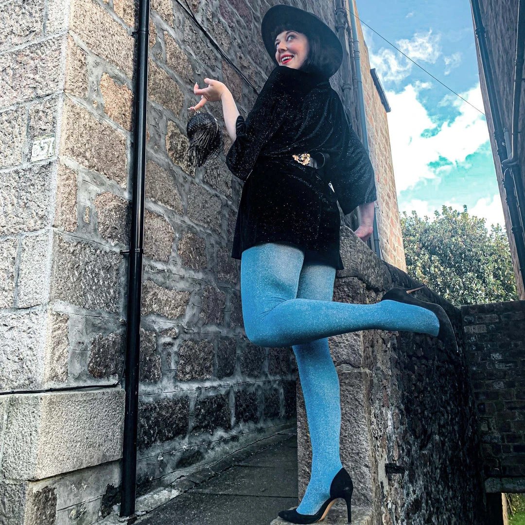 Calzifico Toninelli Opaque Stardust Tights - Queen Vic