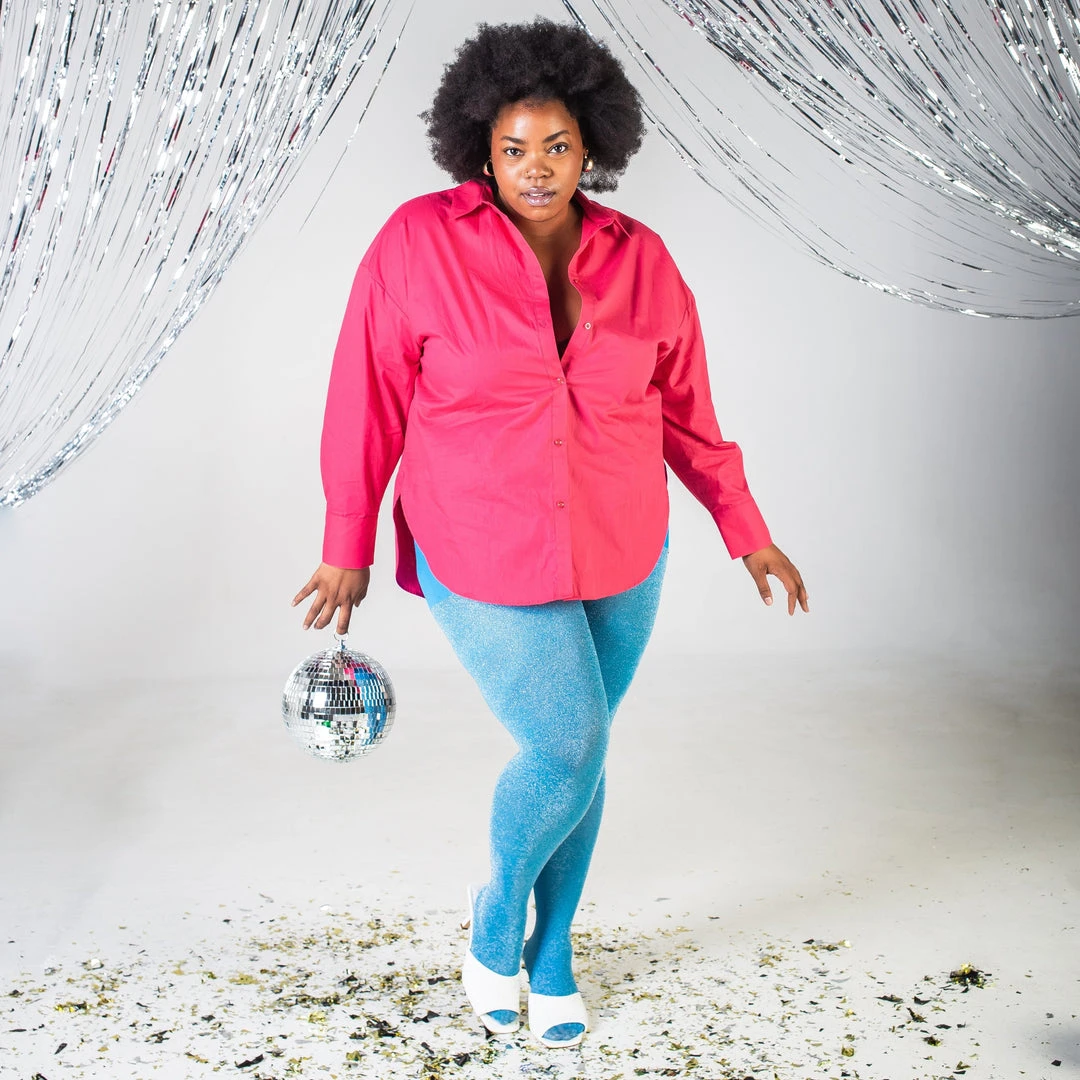 Calzifico Toninelli Opaque Stardust Tights - Queen Vic