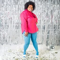 Calzifico Toninelli Opaque Stardust Tights - Queen Vic