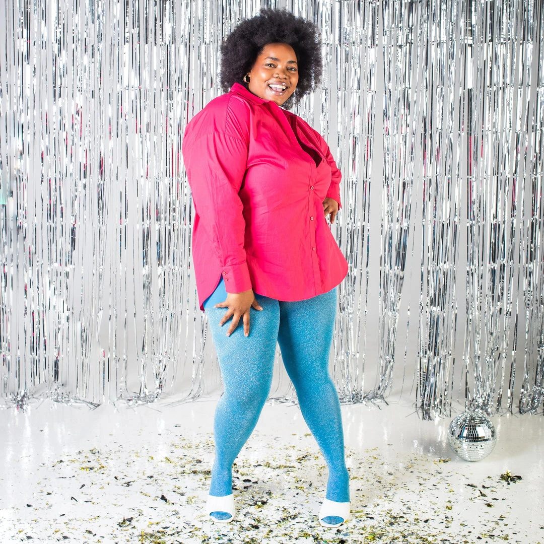 Calzifico Toninelli Opaque Stardust Tights - Queen Vic