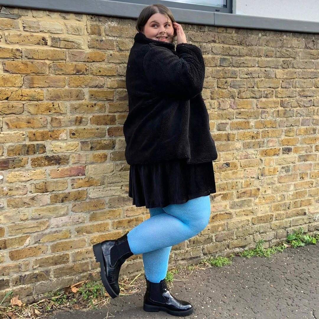 Calzifico Toninelli Opaque Stardust Tights - Queen Vic