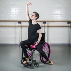 Calzifico Toninelli Super-Opaque Convertible Dance Tights - Black