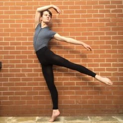 Calzifico Toninelli Super-Opaque Convertible Dance Tights - Black