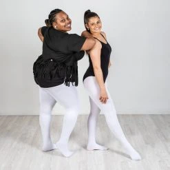 Calzifico Toninelli Super-Opaque Convertible Dance Tights - White