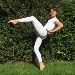 Calzifico Toninelli Super-Opaque Convertible Dance Tights - White