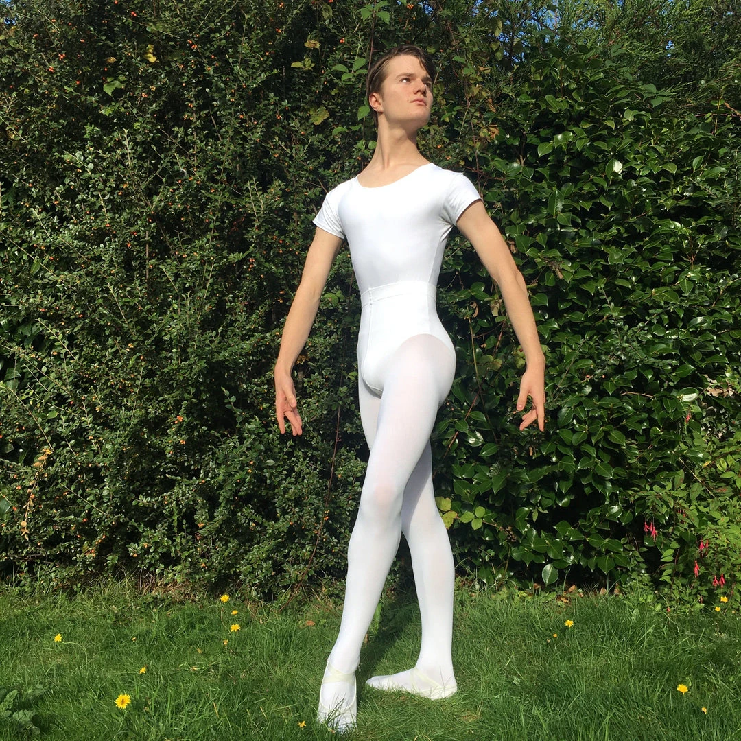 Calzifico Toninelli Super-Opaque Convertible Dance Tights - White