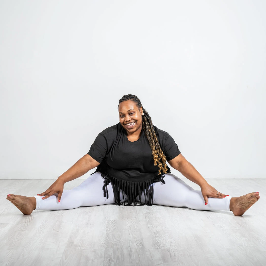 Calzifico Toninelli Super-Opaque Convertible Dance Tights - White