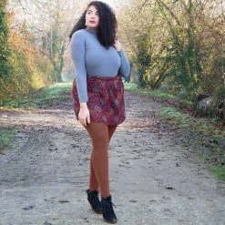 Calzifico Toninelli Super-Opaque Tights - Root Beer SPECIAL EDITIONS