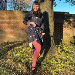 Calzifico Toninelli Super-Opaque Tights - Salmon