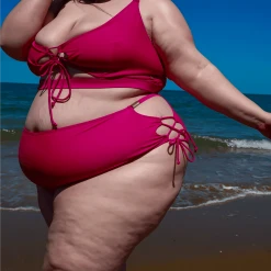 Playful Promises Bikini Bottoms - What Babe? - Hot Pink WHAT'S NEW