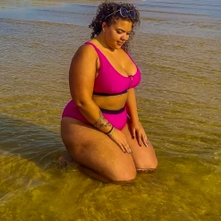 Playful Promises Bikini Bottoms - Hasta La Vista - Hot Pink WHAT'S NEW