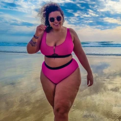 Playful Promises Bikini Top - Hasta La Vista - Hot Pink