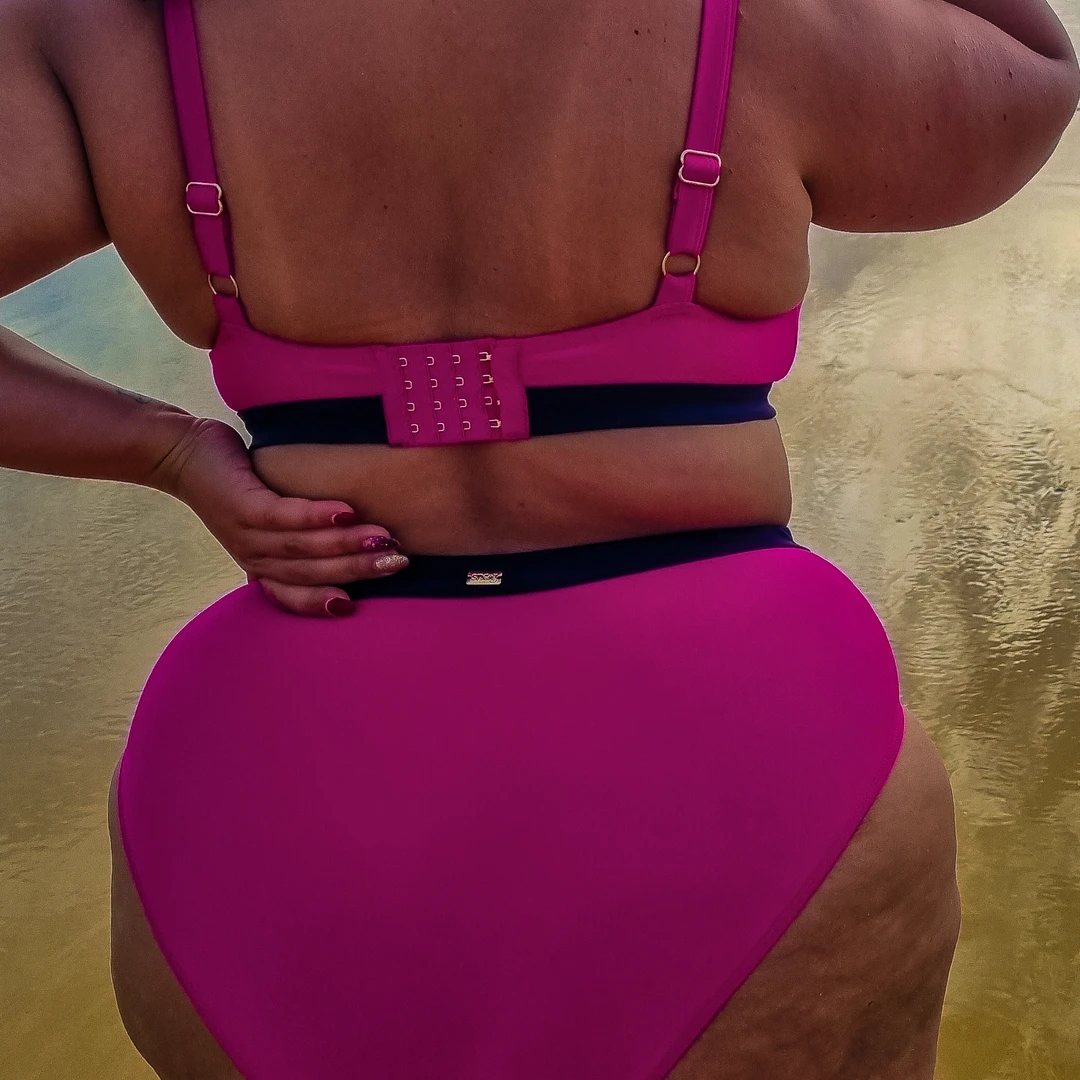 Playful Promises Bikini Top - Hasta La Vista - Hot Pink