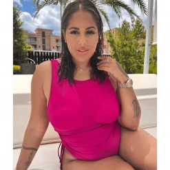 Playful Promises Swimsuit - I'll Fly With You - Hot Pink WHAT'S NEW