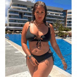 Playful Promises Bikini Top - What Babe? - Black