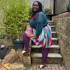 Calzifico Toninelli Opaque Tights - Plum