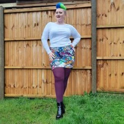 Calzifico Toninelli Opaque Tights - Plum