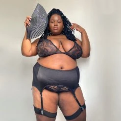 Playful Promises Suspender Belt - Betty Stockings & Suspenders