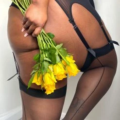 Calzifico Toninelli Sheer Stockings - Columbia - Praline Stockings & Suspenders