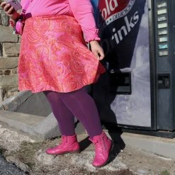 Calzifico Toninelli Opaque Tights - Plum