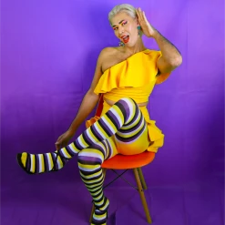 Calzifico Toninelli Opaque Tights - Pride - Elliot