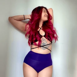 Novateks WHAT'S NEW Full Coverage Panties - Suffragette Purple